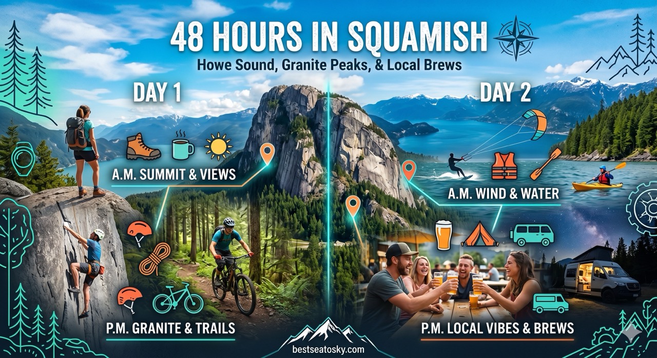 48 Hours in Squamish: The Perfect Weekend Itinerary (2026)