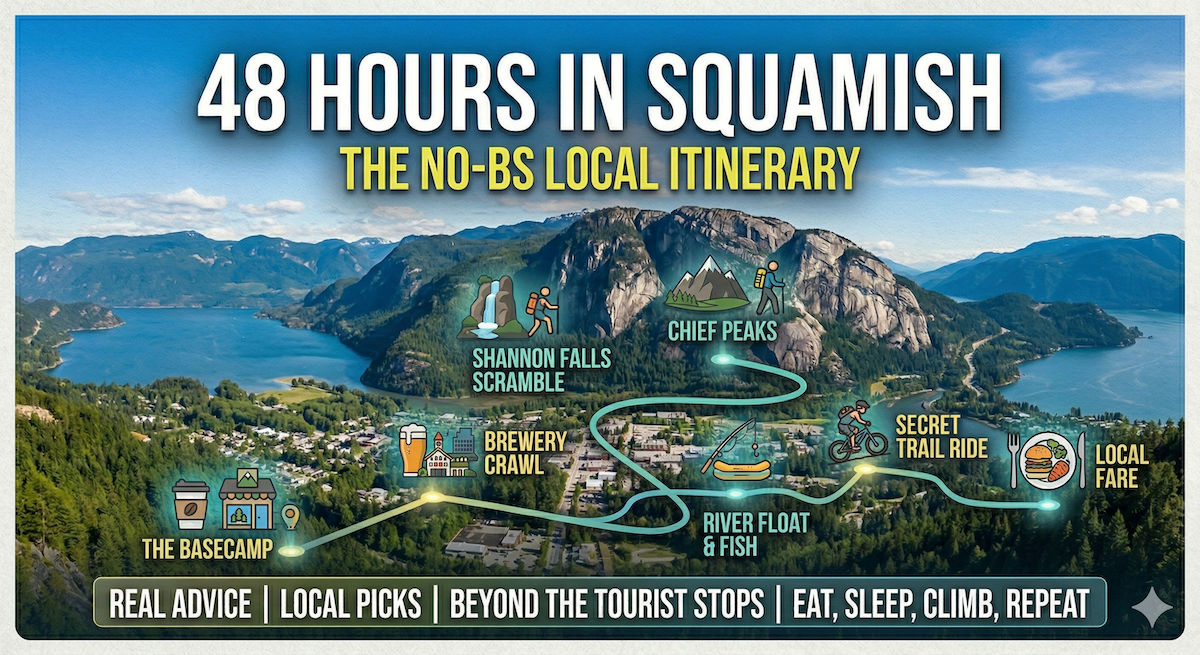 48 Hours in Squamish: The No-BS Local Itinerary