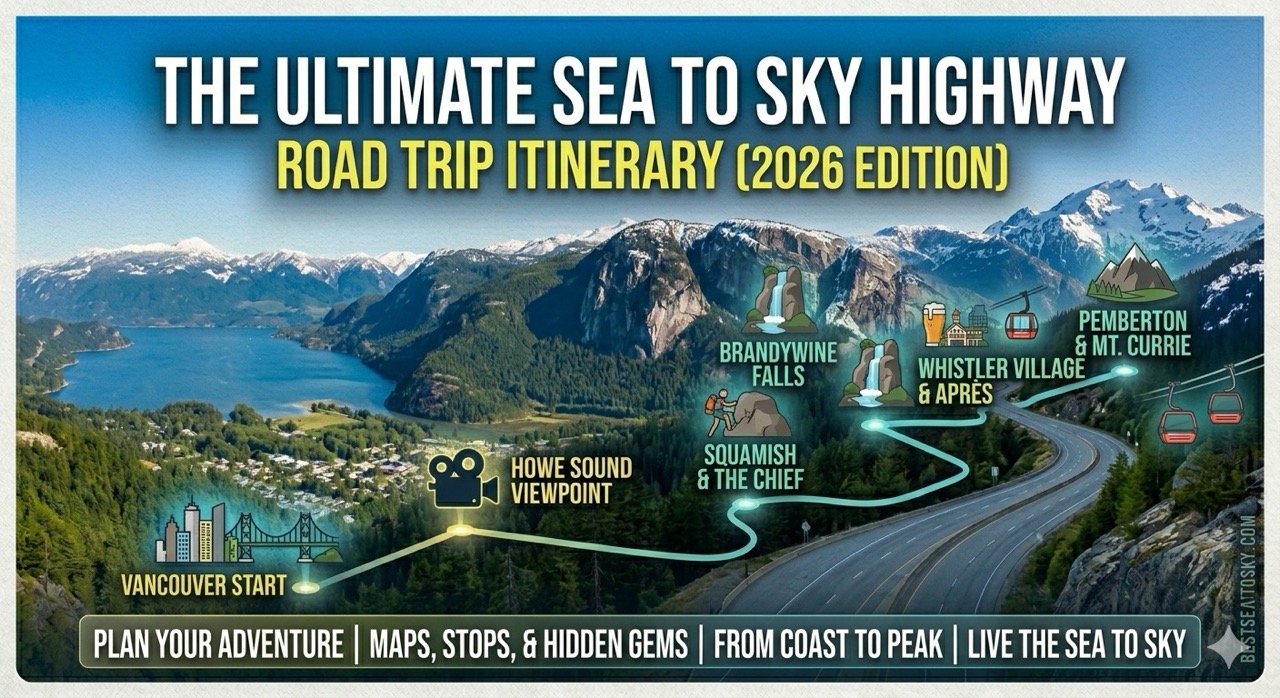 The Ultimate Sea to Sky Highway Road Trip Itinerary (2026)